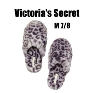 Victoria’s Secret Closed Toes Leopard Slippers Shoes
